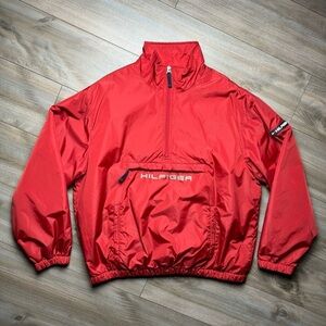 Vintage Y2K Tommy Hilfiger Men’s Pullover Sweater Jacket Size Large